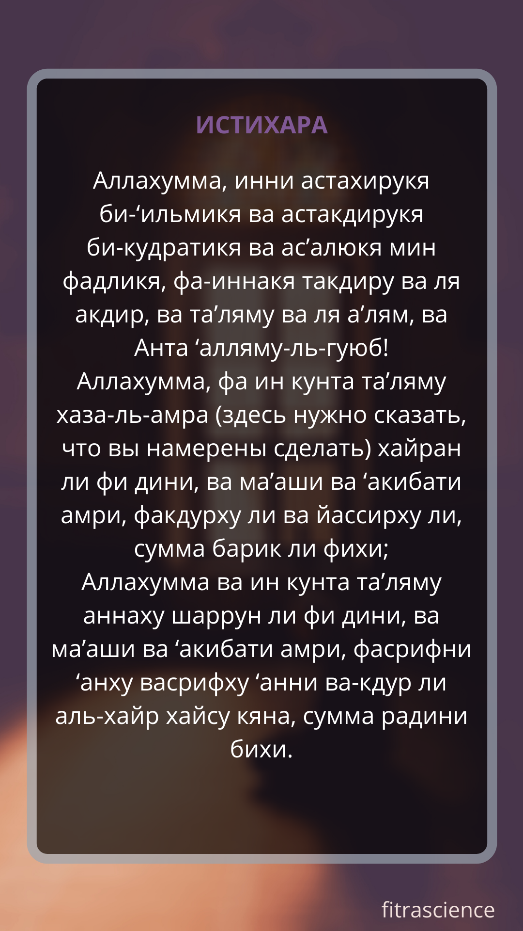 Галерея - Фитра Science